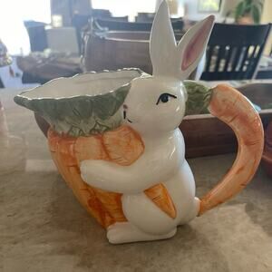 Vintage Bunny Rabbit small serving pitcher